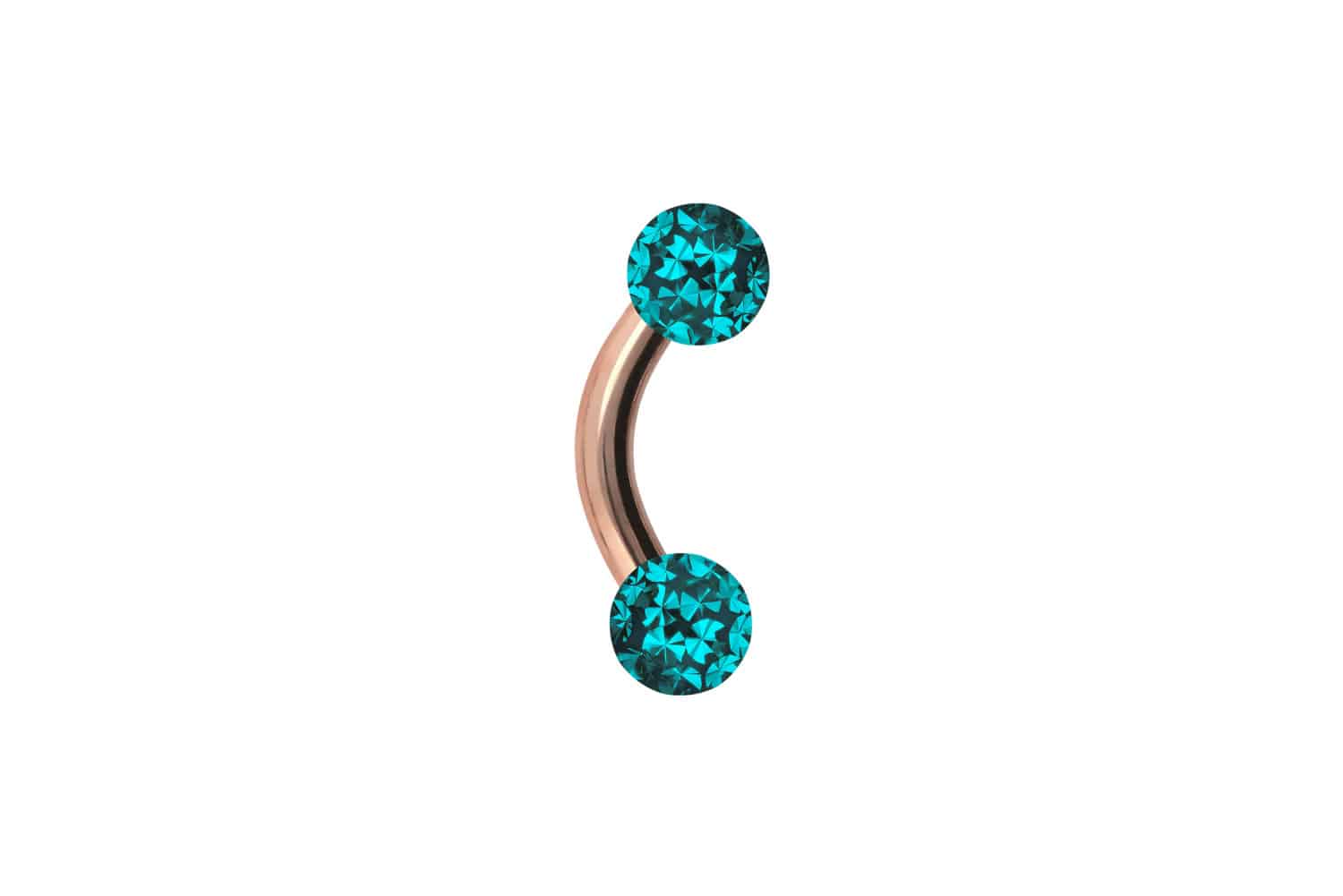Surgical steel banana EPOXY-BALLS Surgical steel banana EPOXY-BALLS