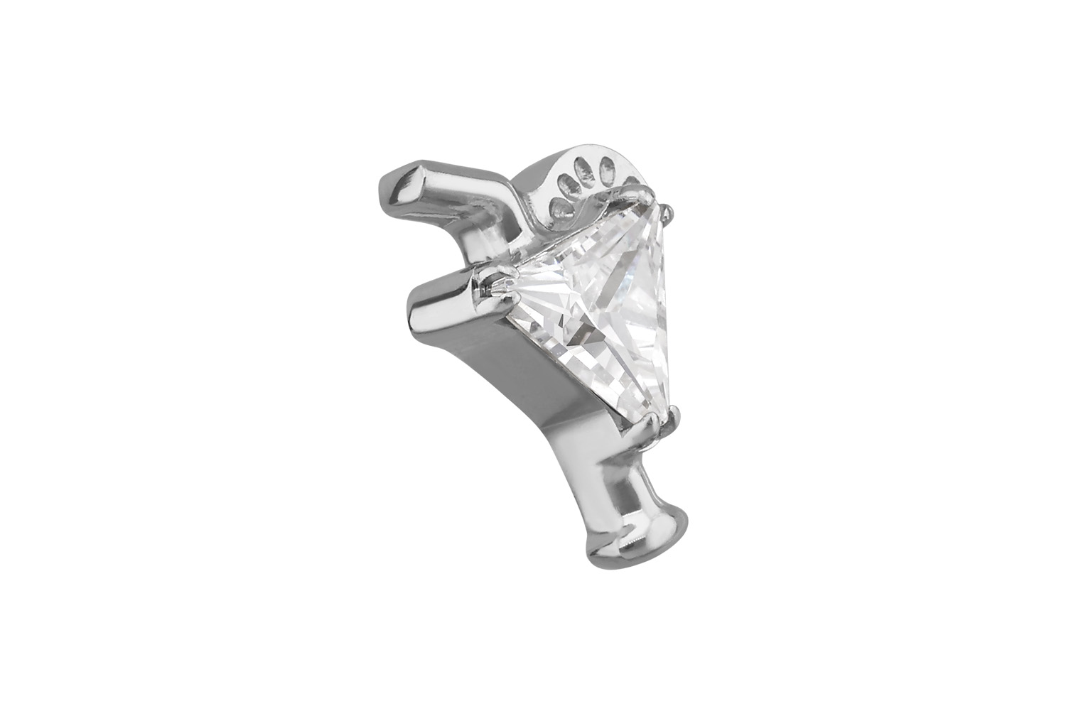 Titanium screw-in attachment with external thread COCKTAIL