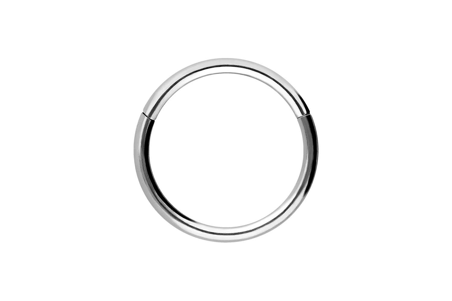 Titanium segment ring clicker