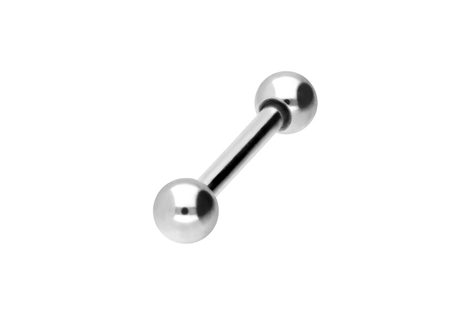 Surgical steel barbell