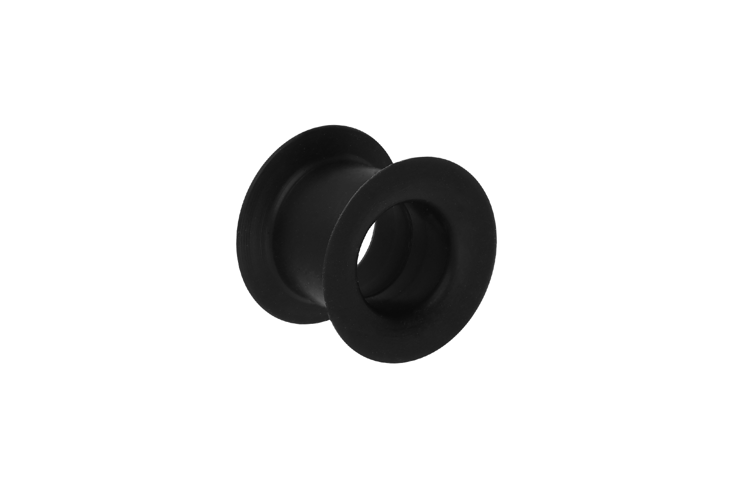 Silikon Double Flared Tunnel EINFARBIG