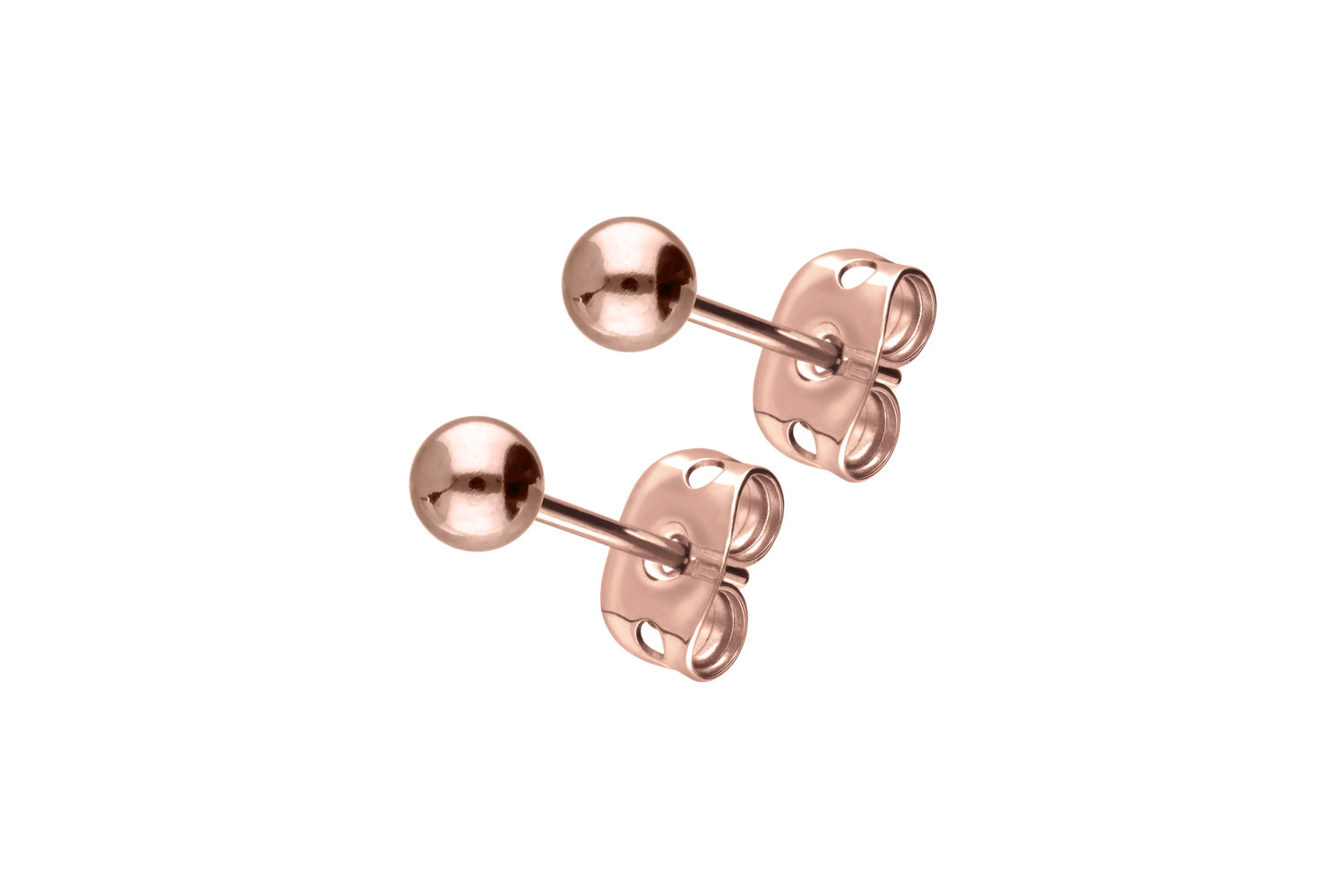 Titanium ear studs BALL