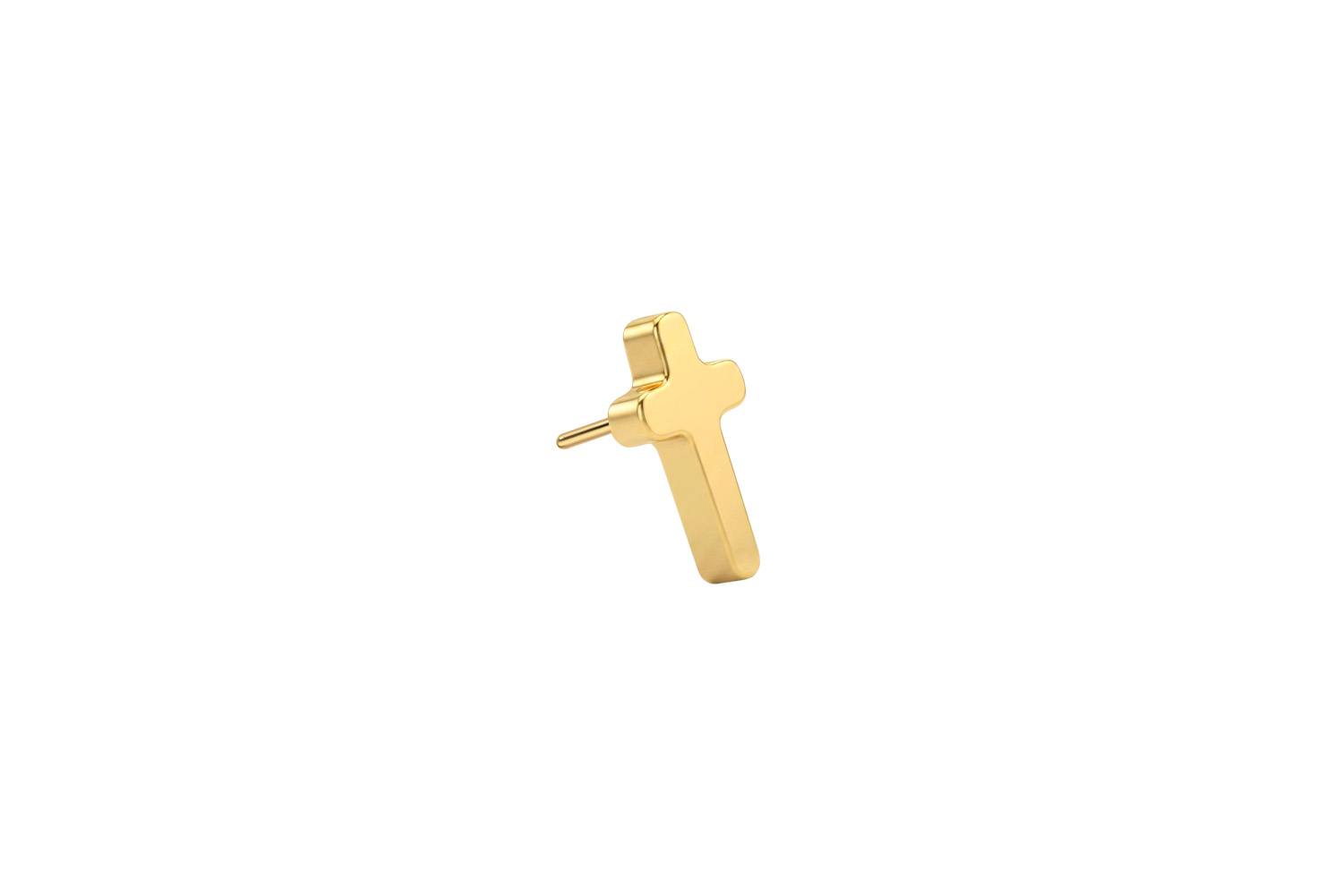 Titanium attachment with push pin CROSS