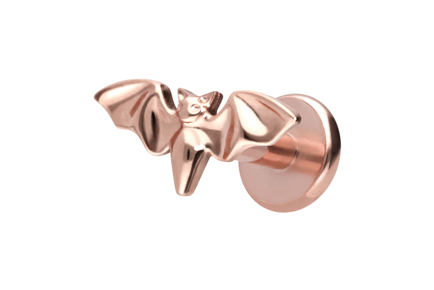 Titanium labret with internal thread BAT