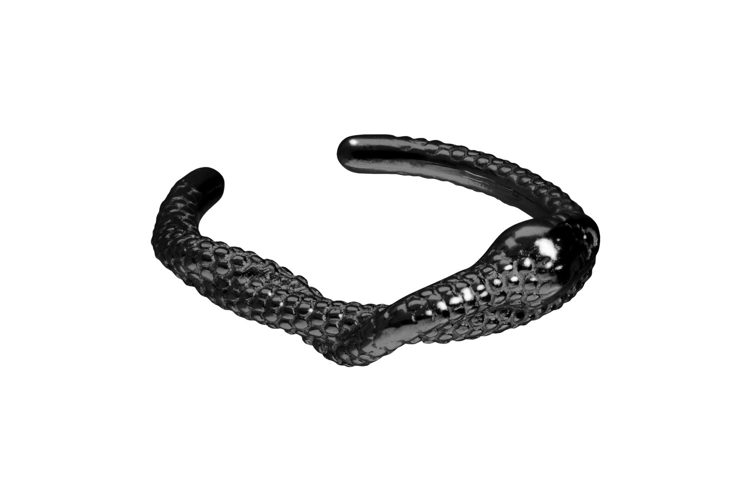 Surgical steel fake ear cuff SNAKE