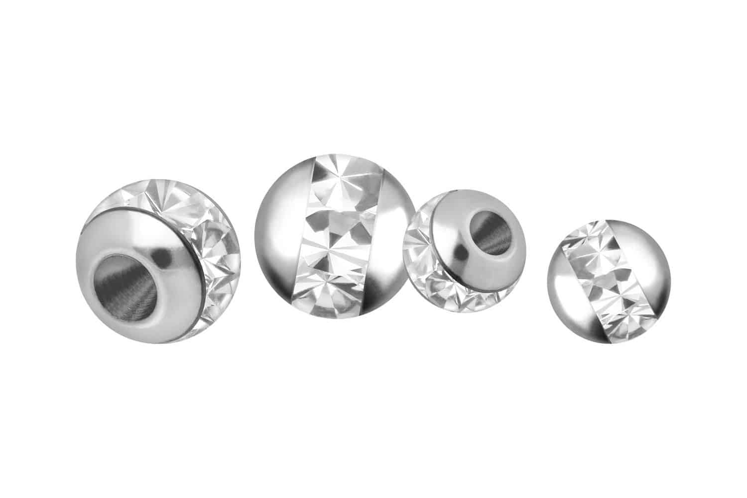 Titanium clip-in ball EPOXY RING