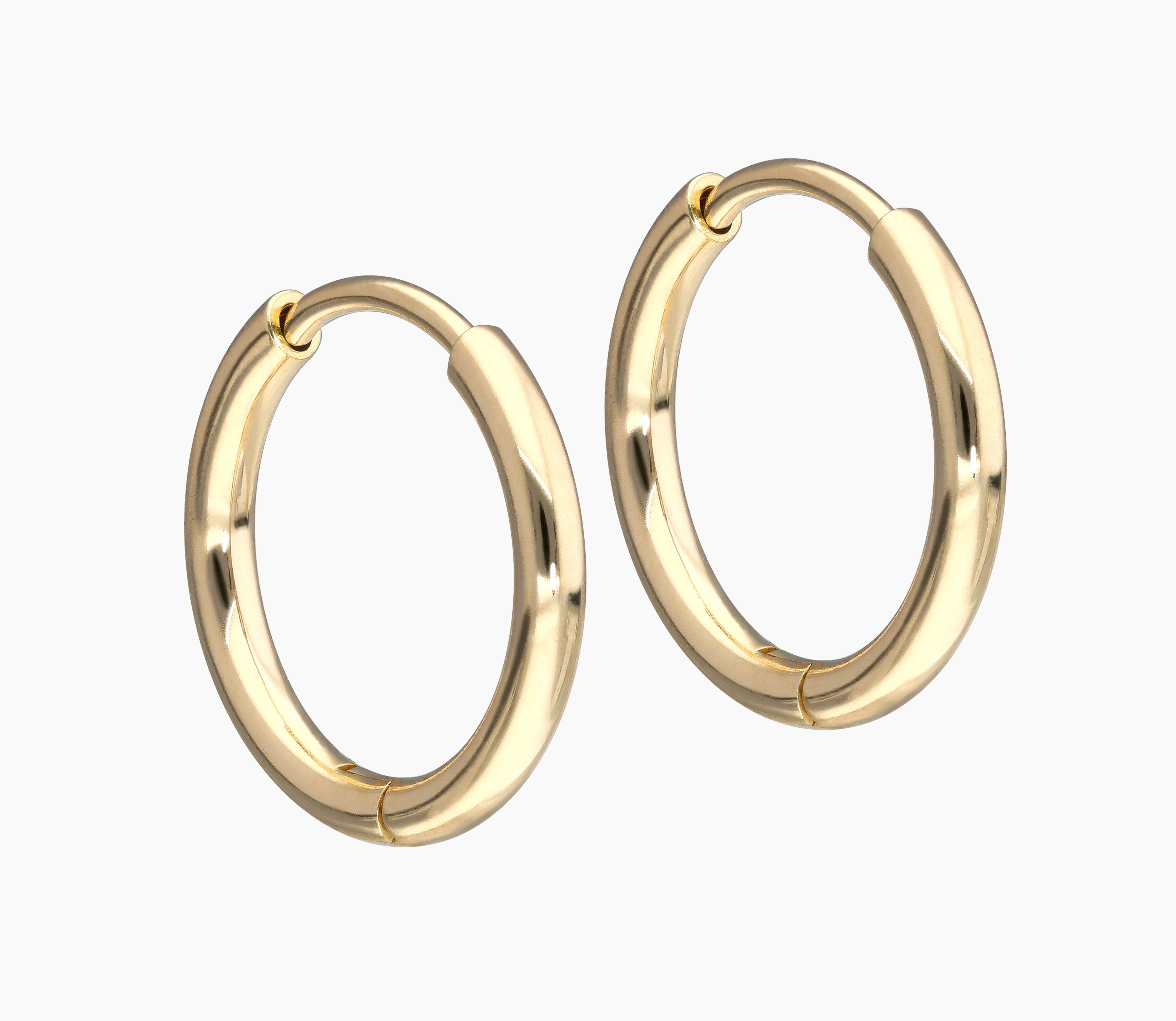 14/18 Karat Gold Creolen