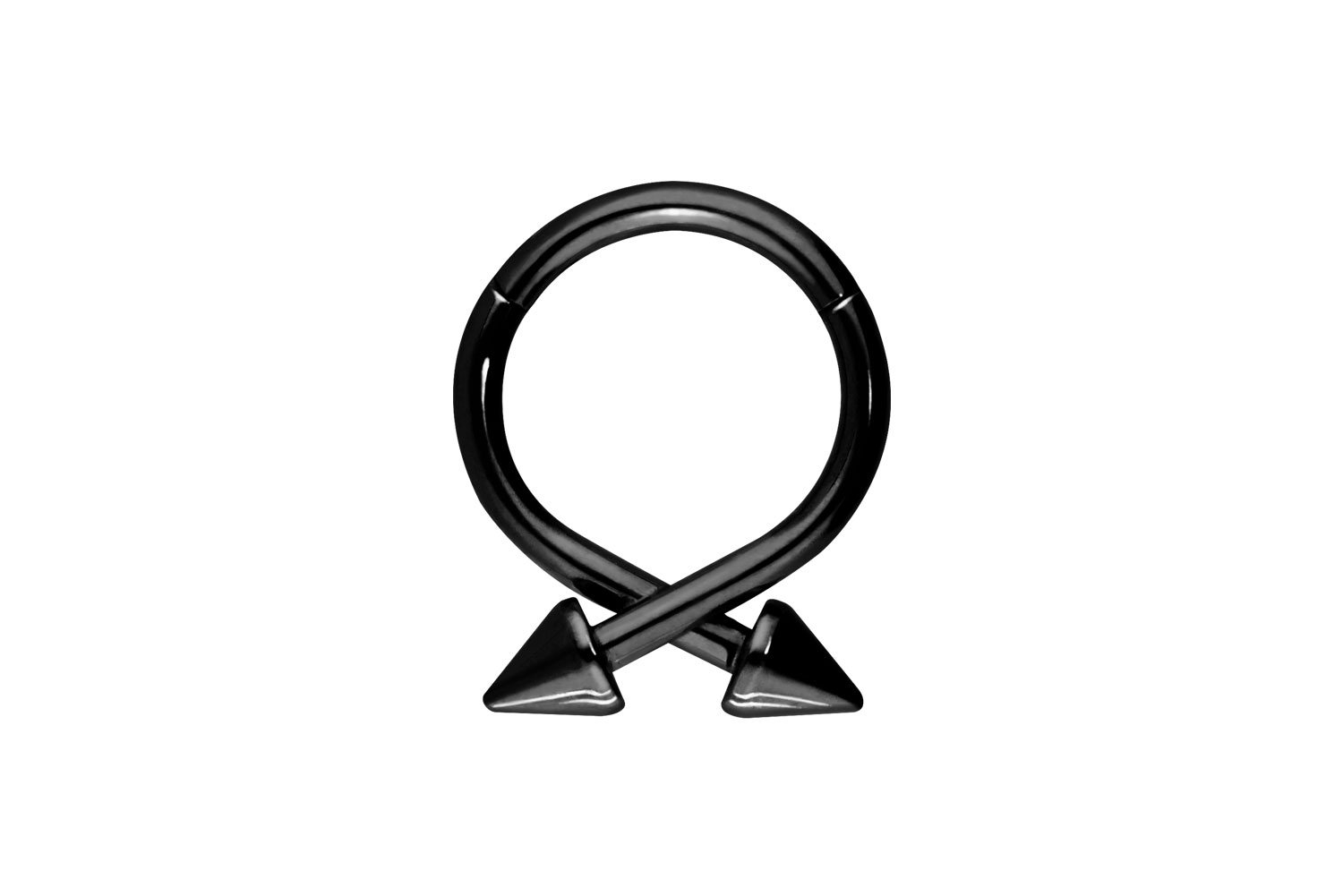 Surgical steel segment ring clicker 2 CONES