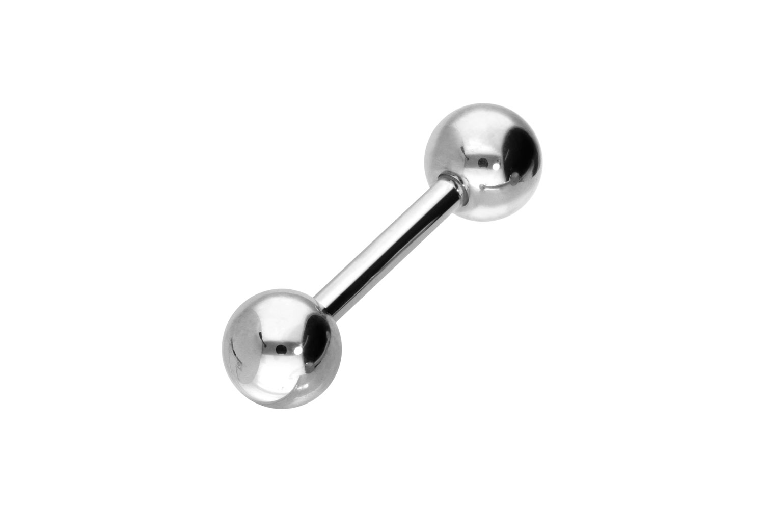 14/18 carat gold barbell