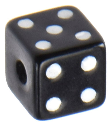 Acrylic screw-in dice