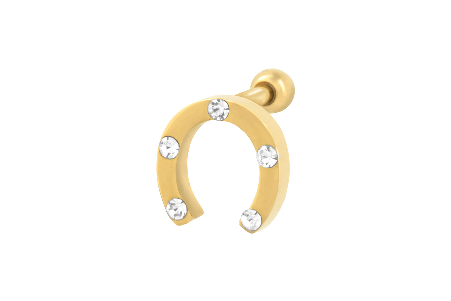 Chirurgenstahl Ohrpiercing HUFEISEN ++SALE++