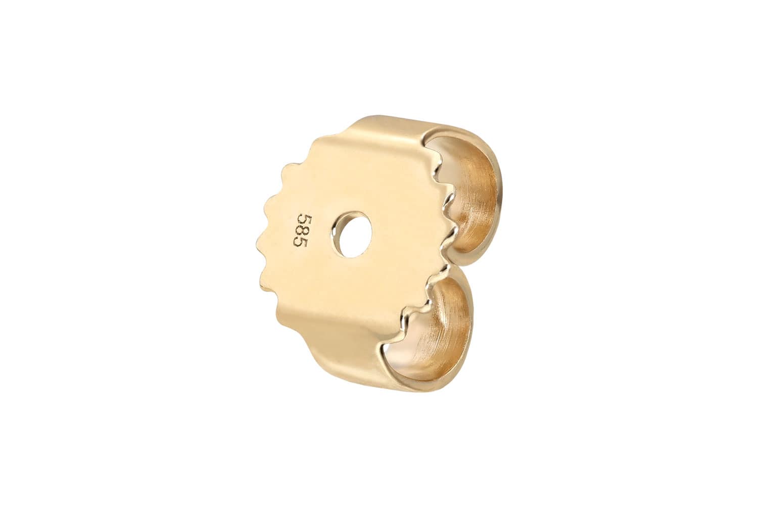 14 carat gold closure for ear studs