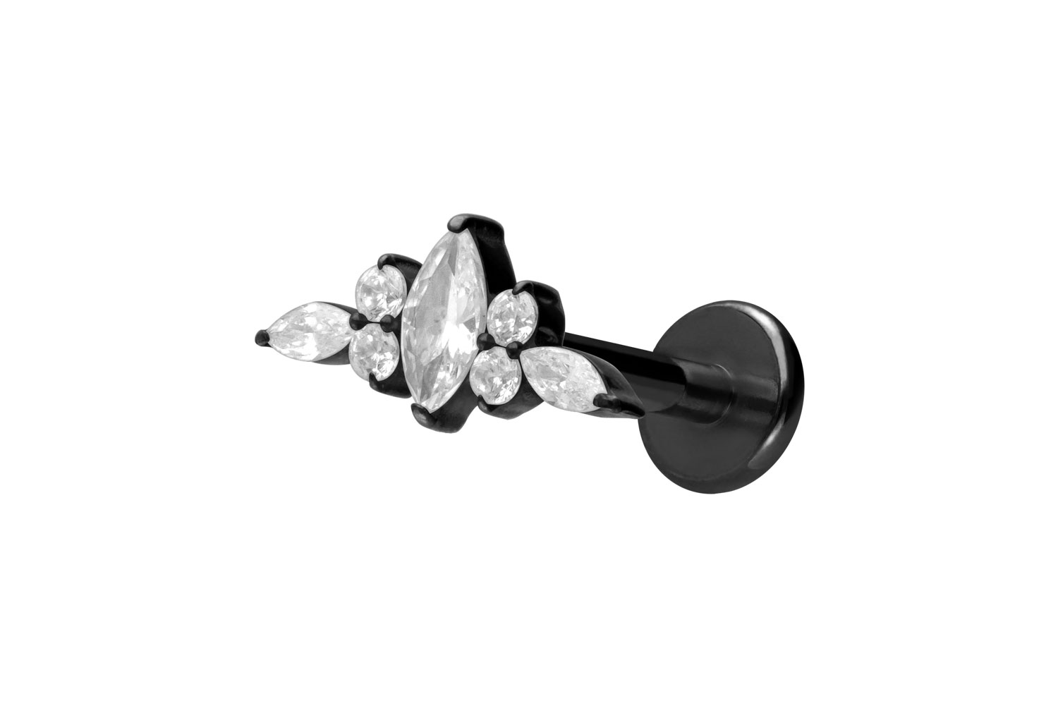 Titan Labret mit Innengewinde DESIGN