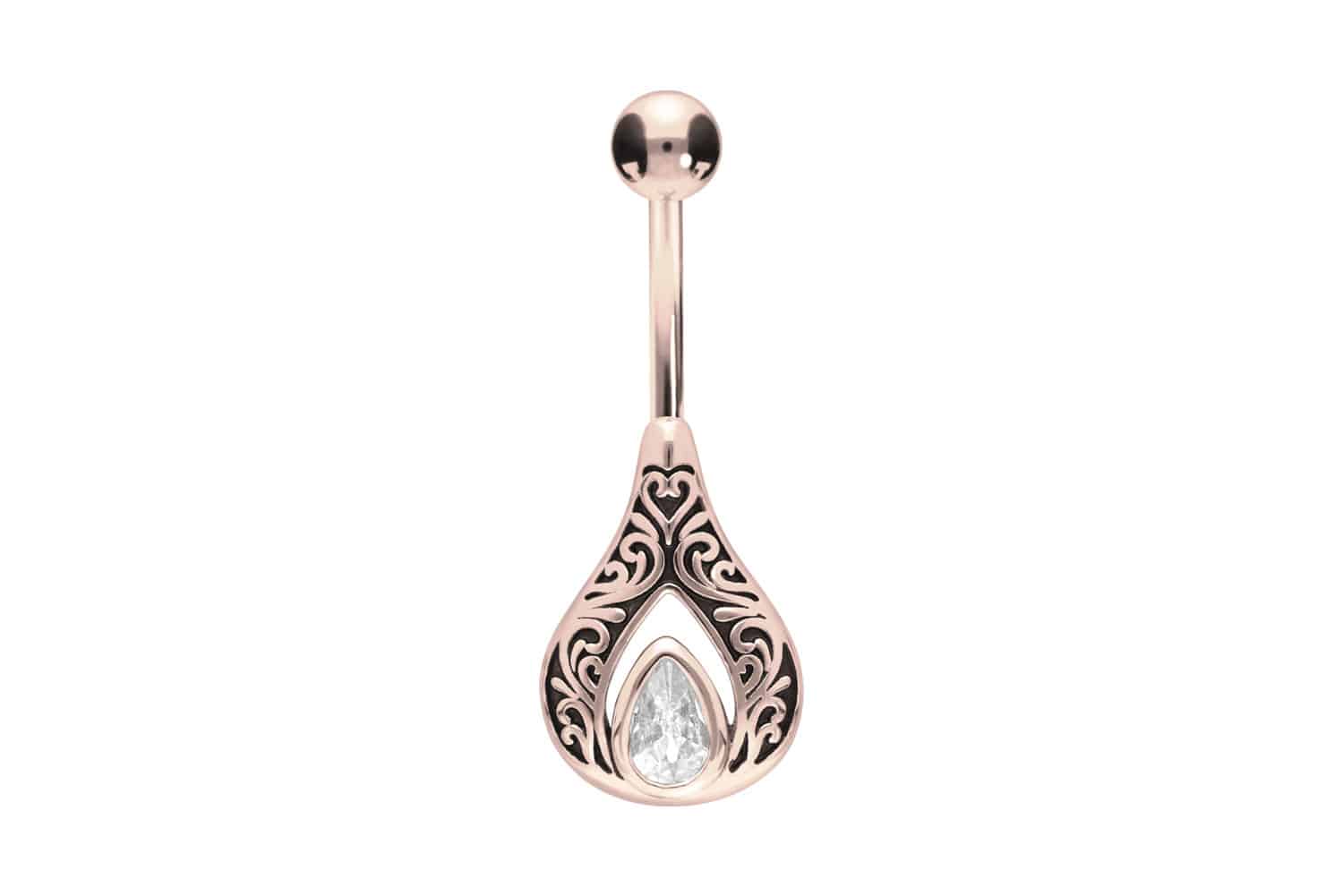 Surgical steel bananabell ORIENTAL DESIGN