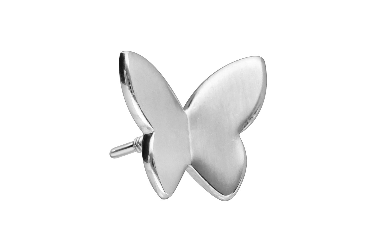 14 carat gold screw-in attachment with external thread BUTTERFLY