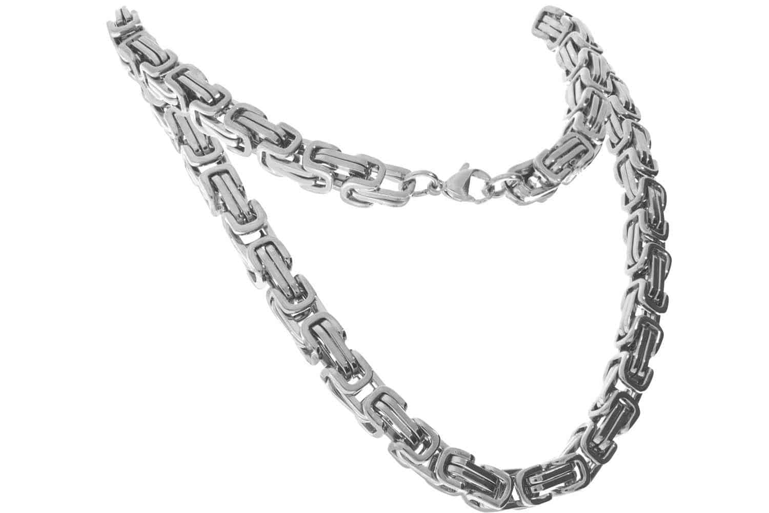 Surgical steel king chain