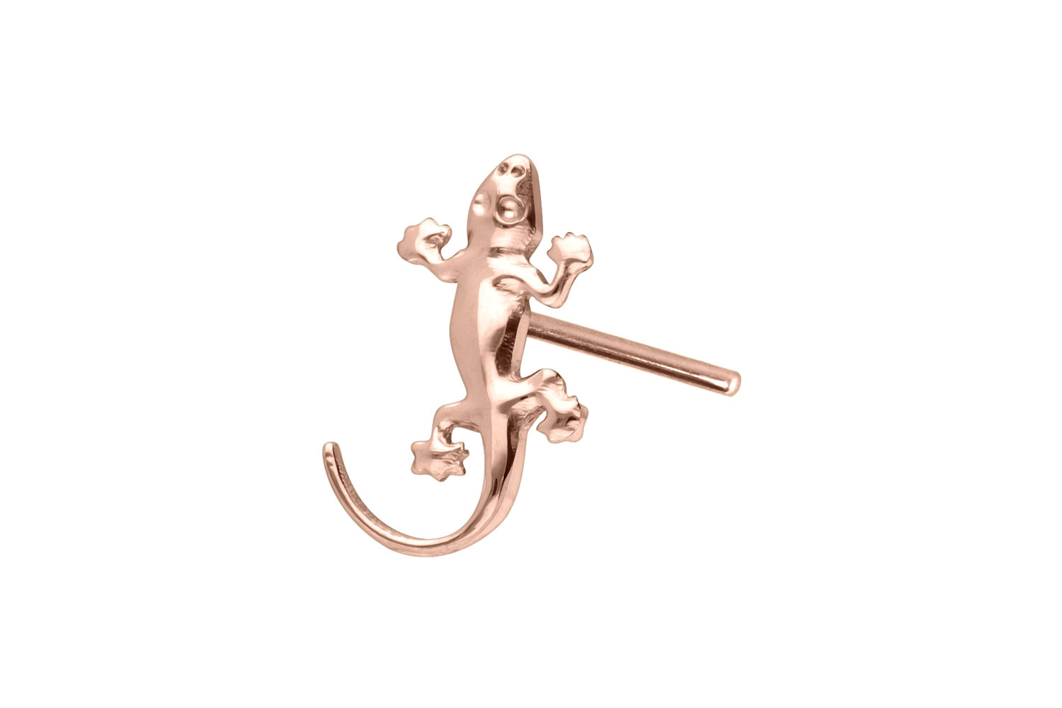 Titanium attachment with push fit GECKO