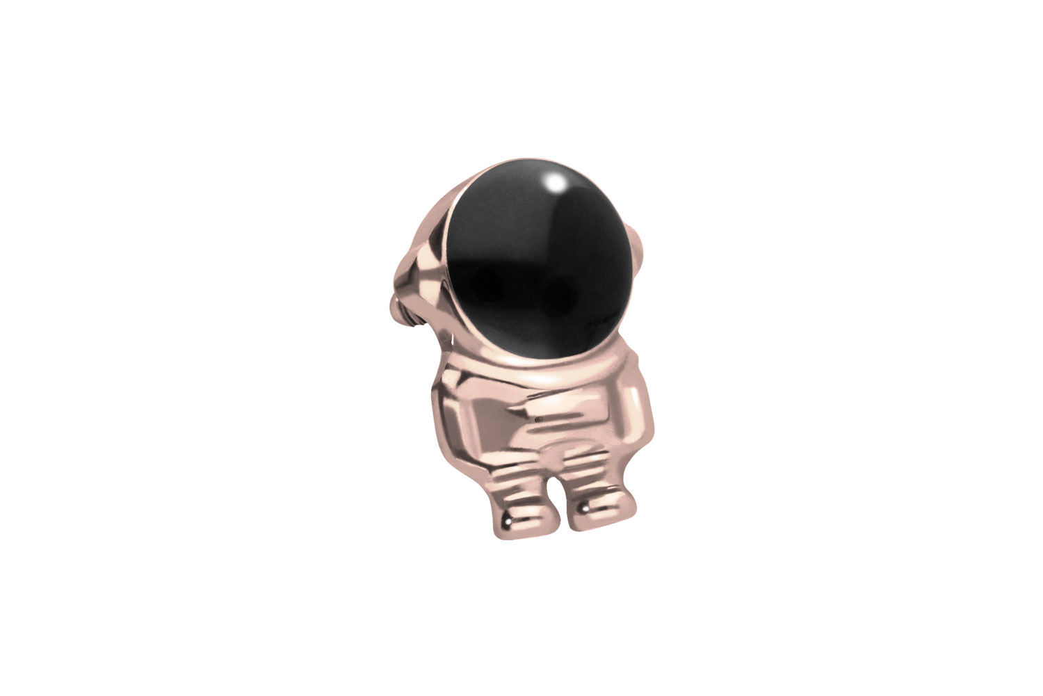 Titanium screw-in attachment with external thread ASTRONAUT