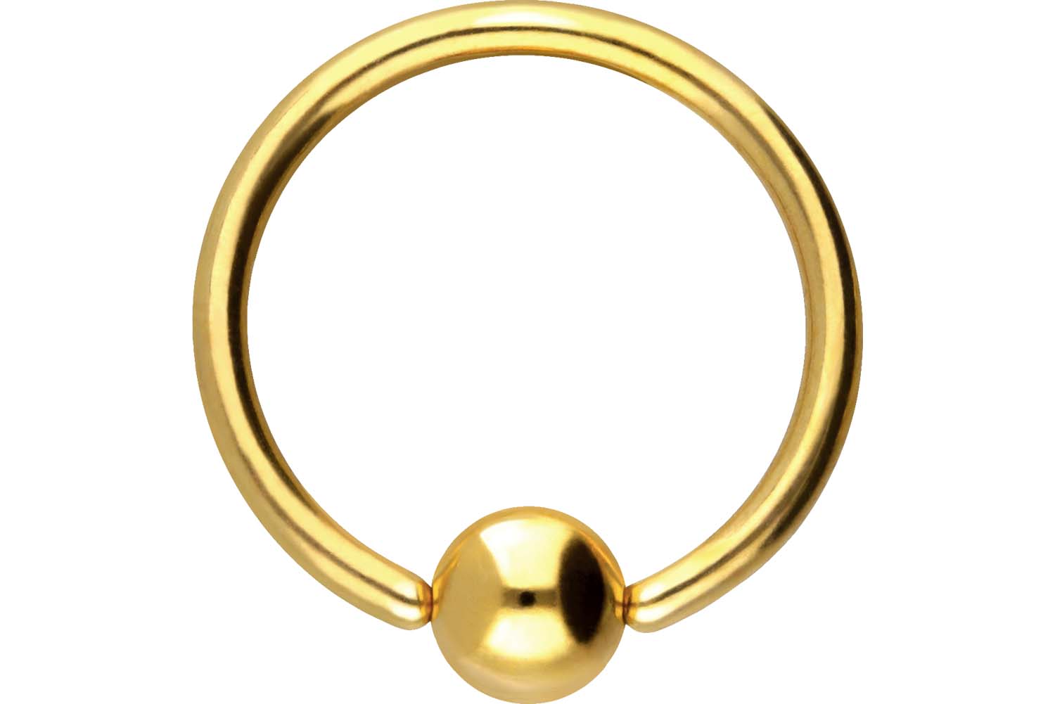 Chirurgenstahl Klemmkugelring