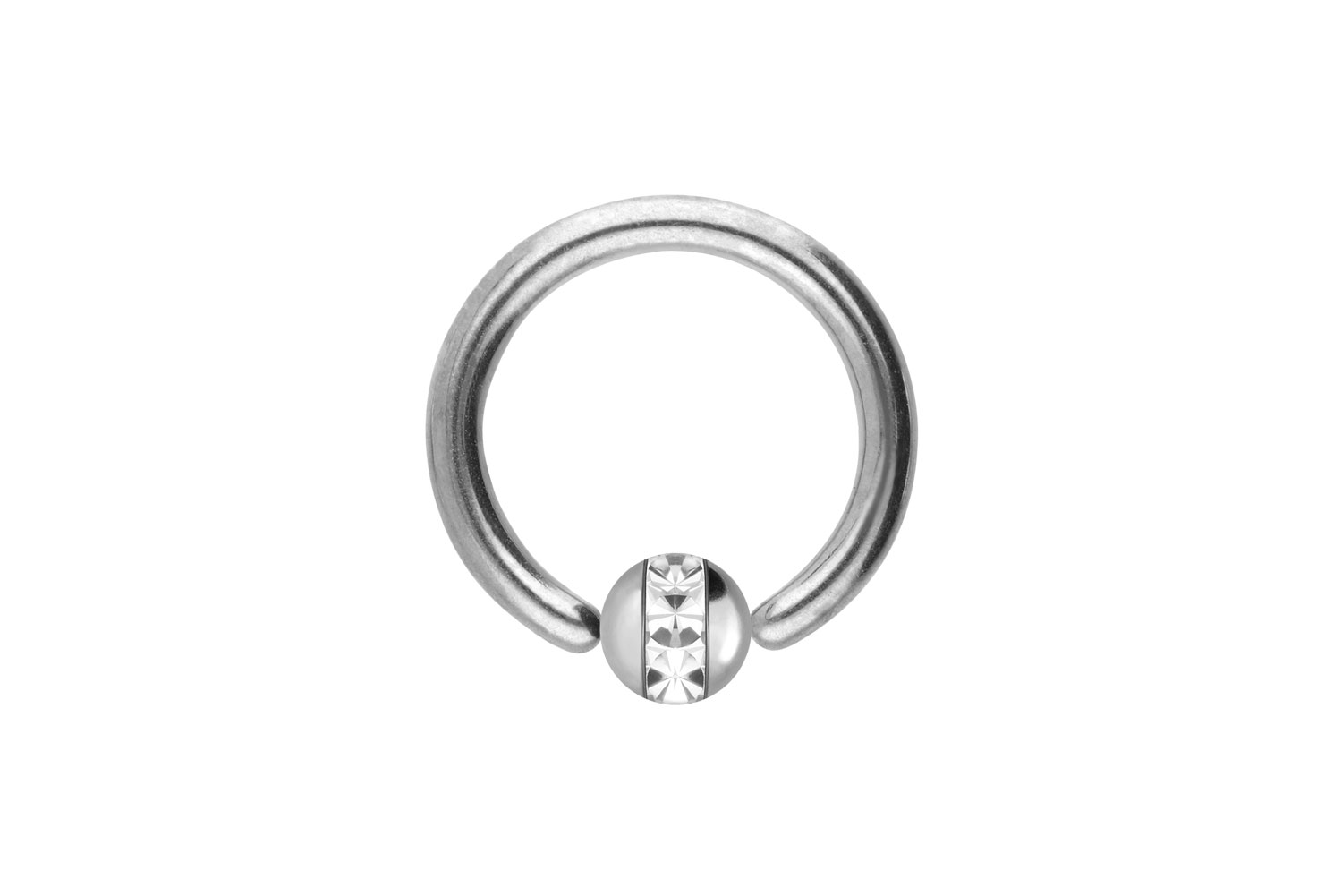 Chirurgenstahl Klemmkugelring EPOXY-RING-KUGEL