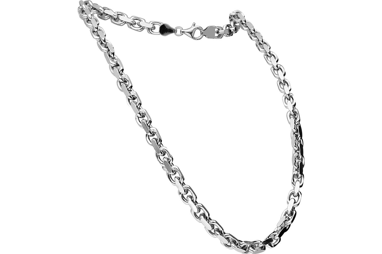 925er Silber Ankerkette rhodiniert ++SALE++