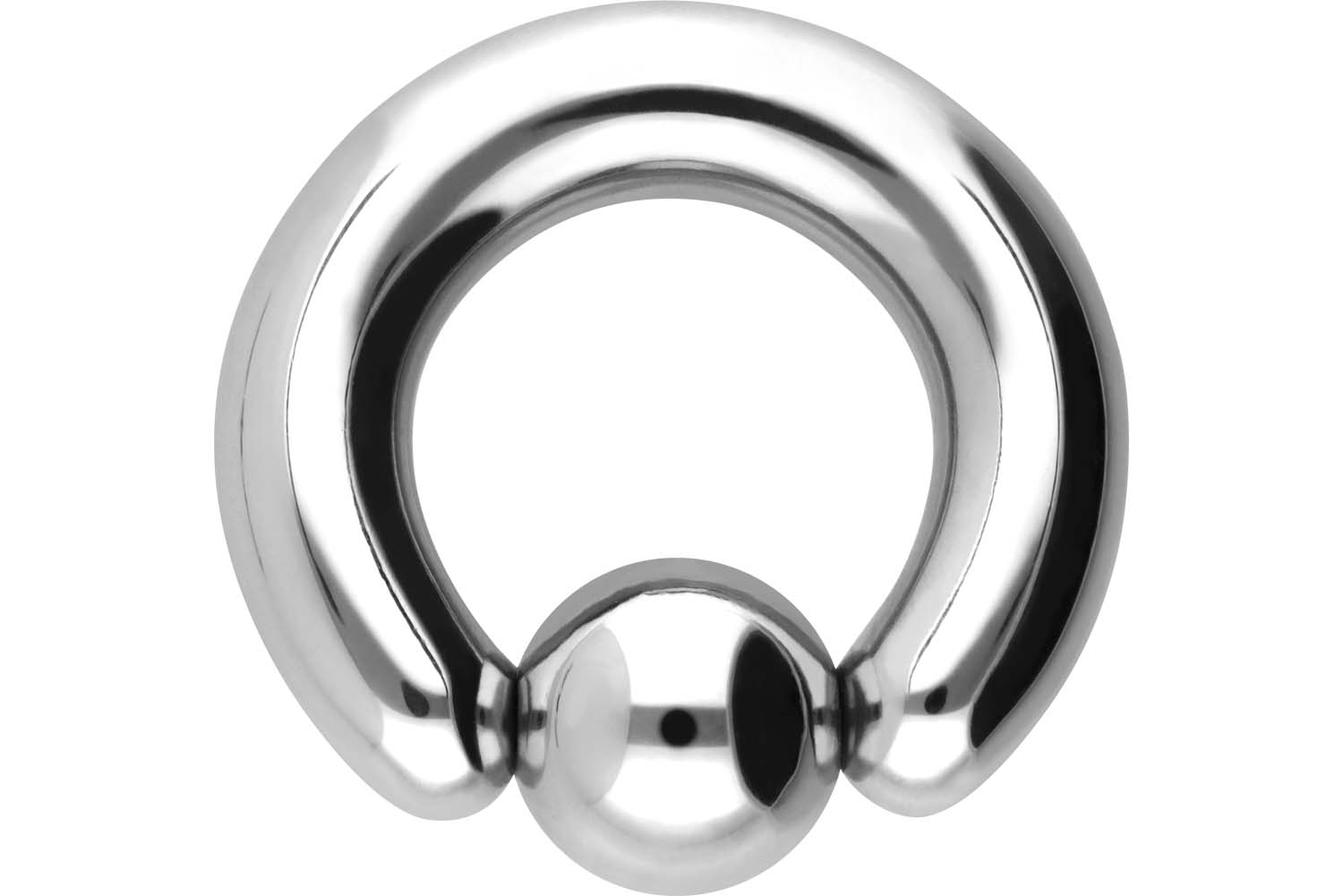 Chirurgenstahl Klemmkugelring