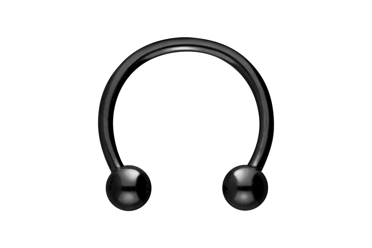 Surgical steel circular barbell