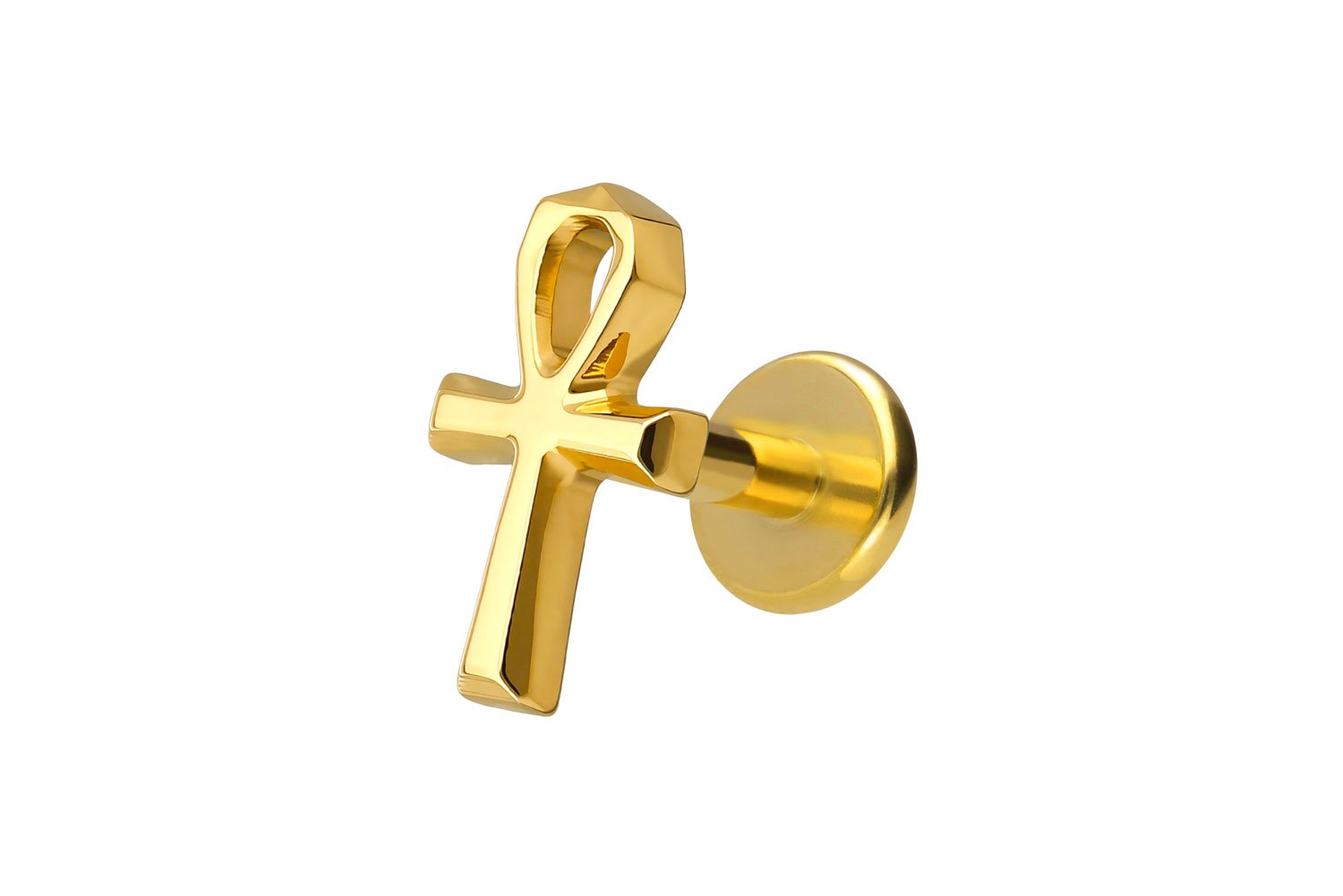 Titan Labret mit Innengewinde ANKH
