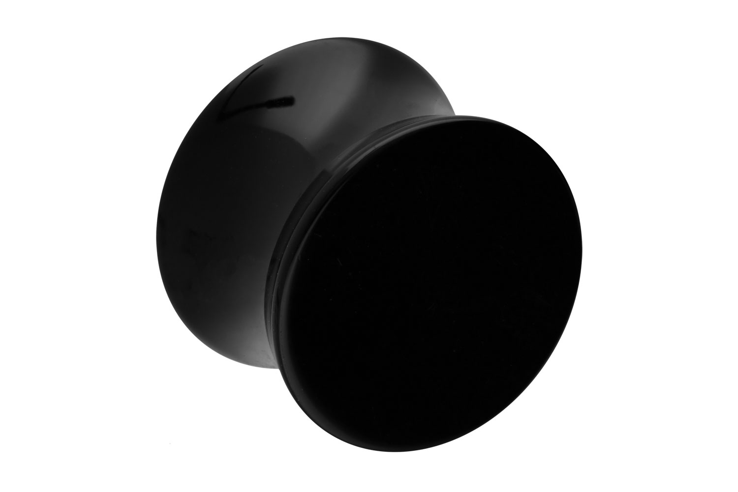Acrylic double flared plug UNI-COLORED ++SALE++