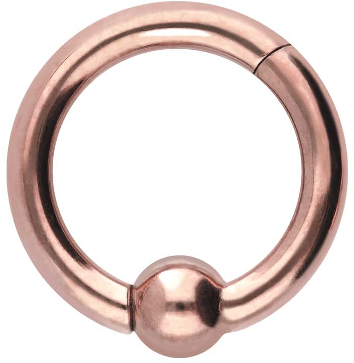 Surgical steel segment ring clicker BALL ++SALE++