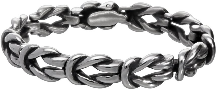 Surgical steel bracelet BRAIDED