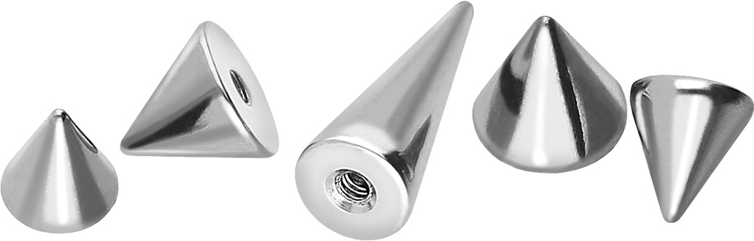 Titanium screw-in cone