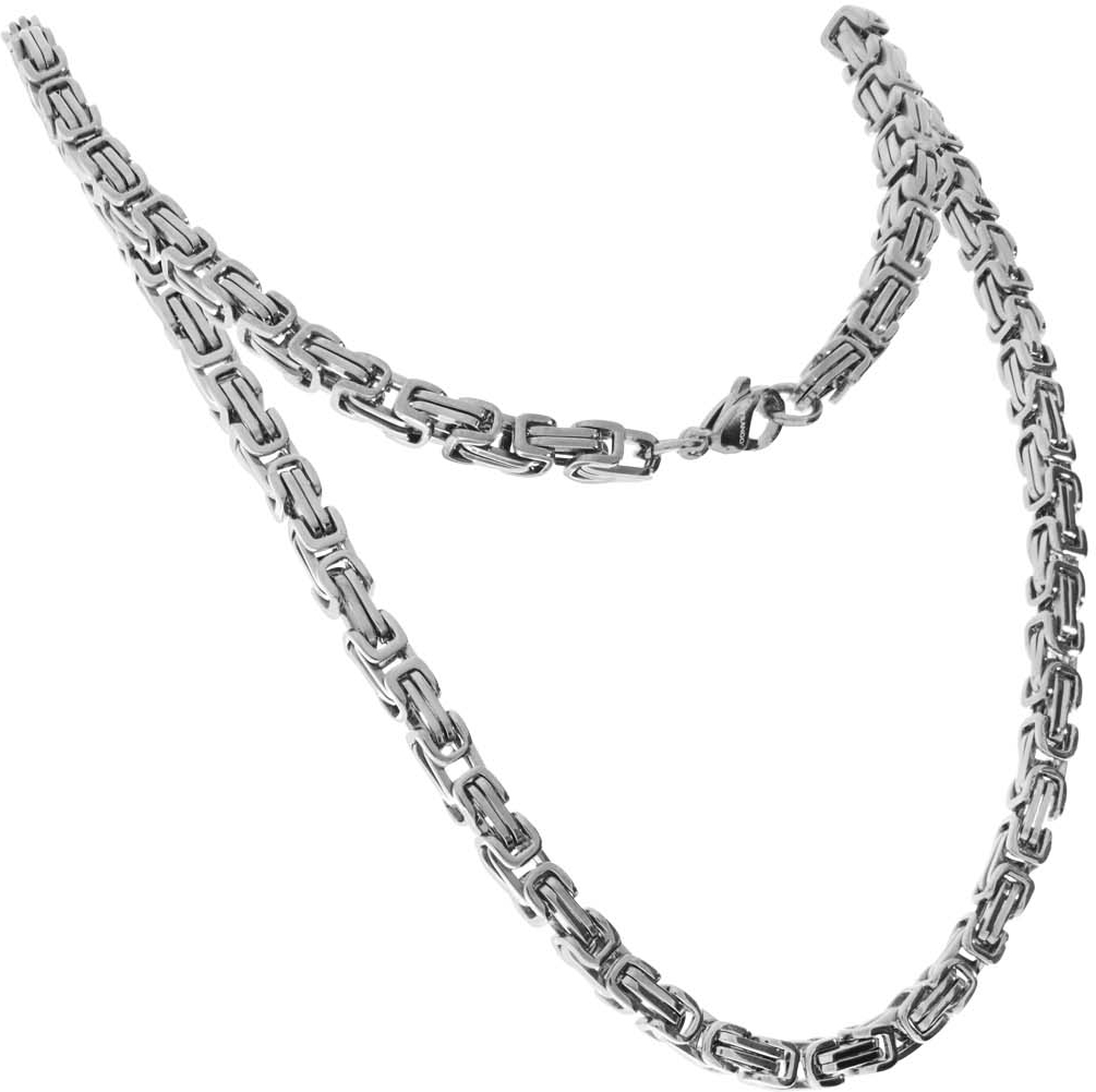 Surgical steel king chain