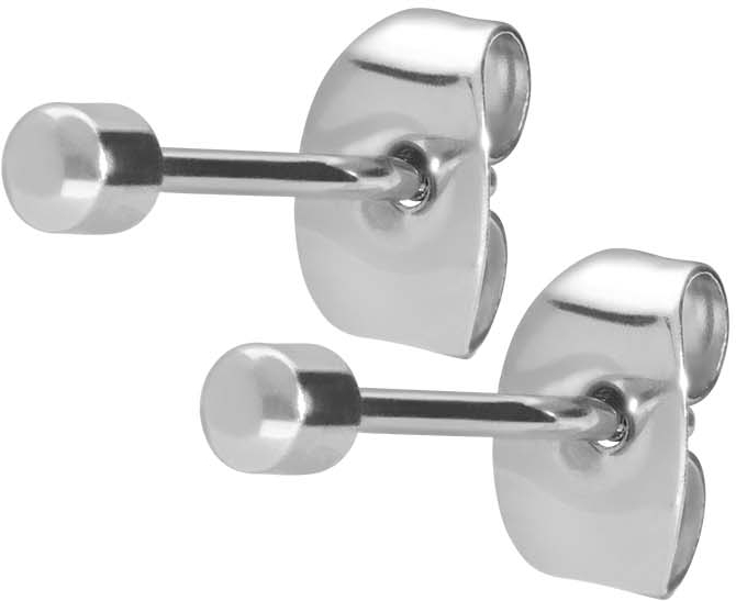 Surgical steel ear studs CLASSIC