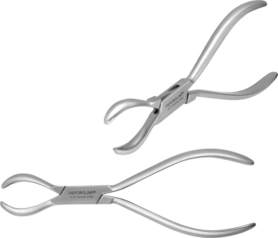 Stainless steel ring closing pliers BIG