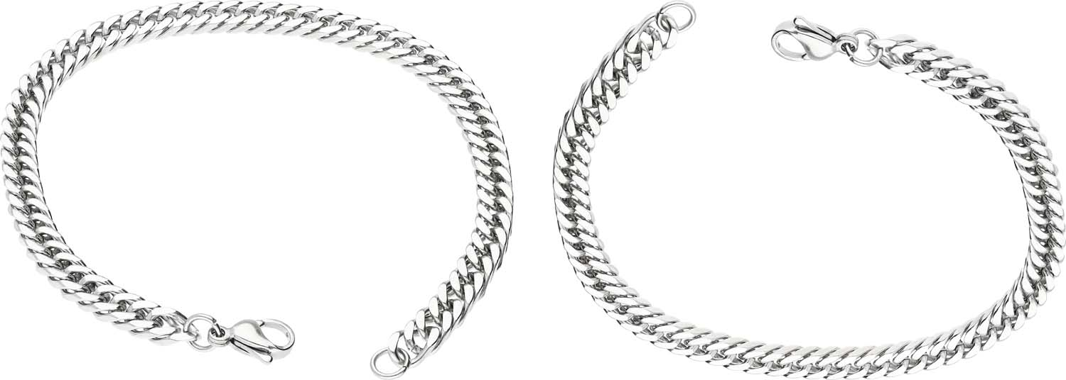 Stainless steel curb bracelet ++SALE++